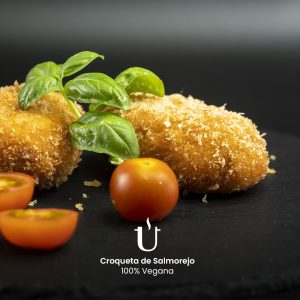 Croquetas de Salmorejo 100% Veganas Raggu A