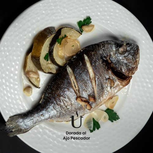 Dorada al Ajo Pescador Raggú