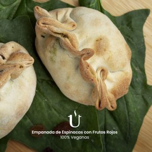 Empanada de Espinaca y Frutos Rojos Raggú