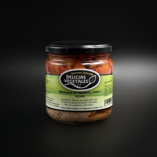 Ensalada De Pimiento Atun Y Olivas