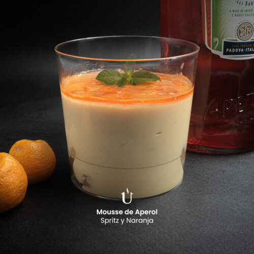 Mousse de Aperol Spritz Raggu