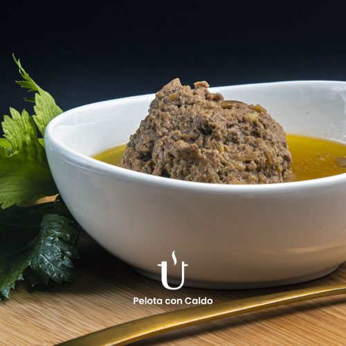 Caldo con Pelota Raggú