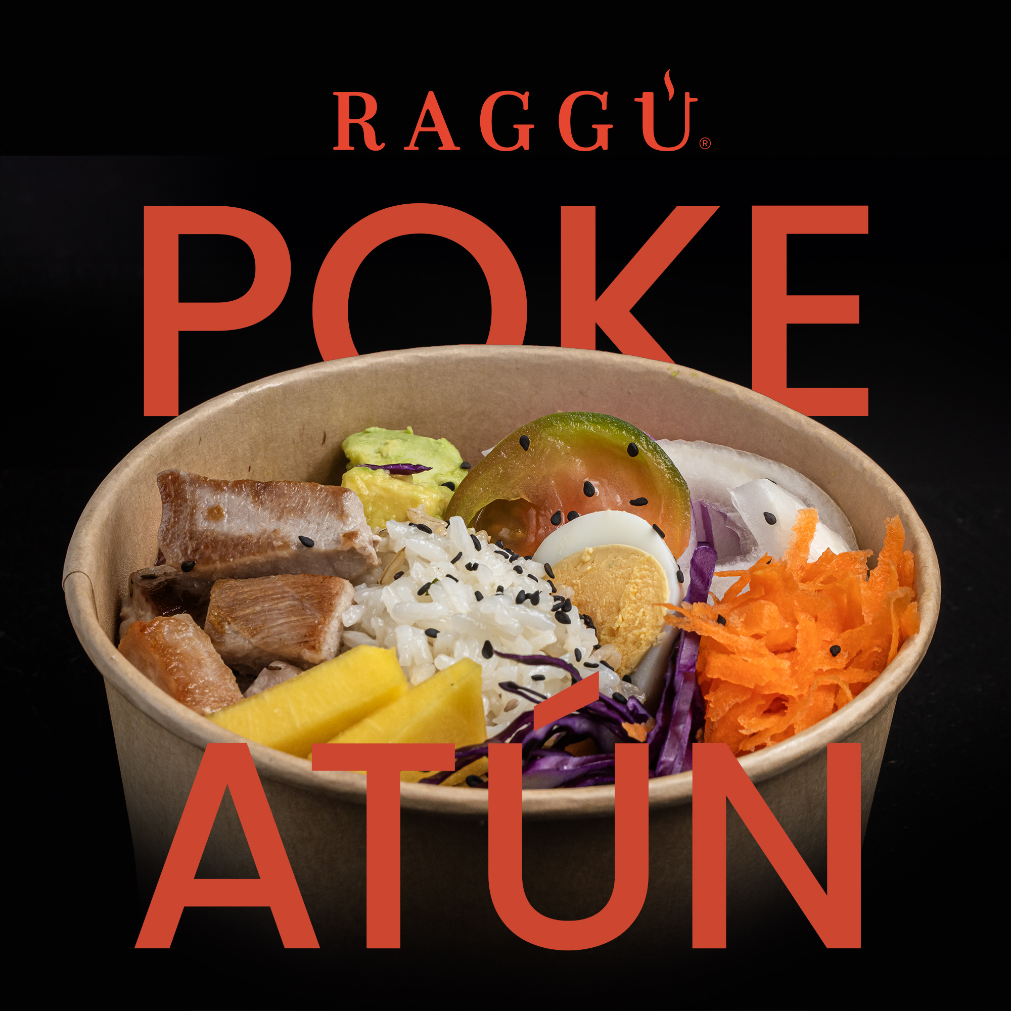 Poke de Atún Raggú