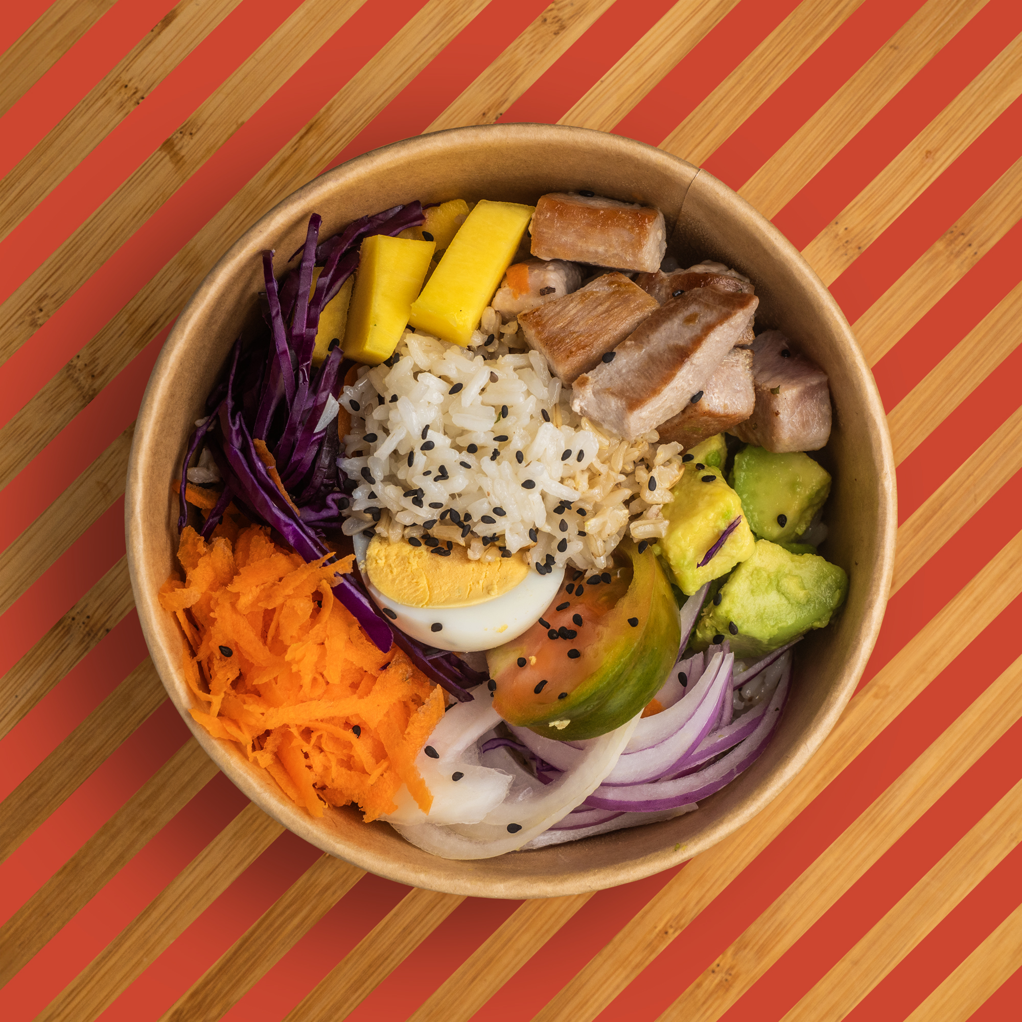 Poke de Atún Raggú