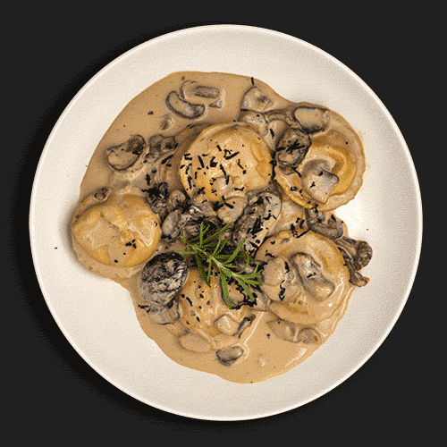 Sorrentinos de Calabaza Gorgonzola y Nuez Raggú