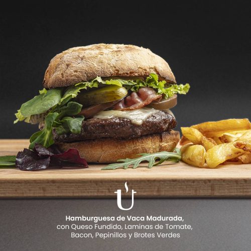 Hamburguesa de Vaca Madurada