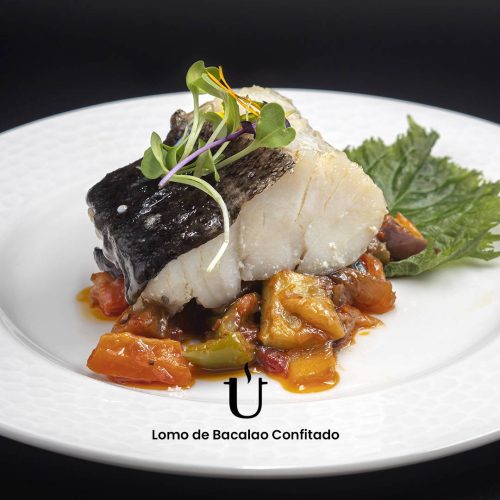 Lomo de Bacalao Confitado - Raggú