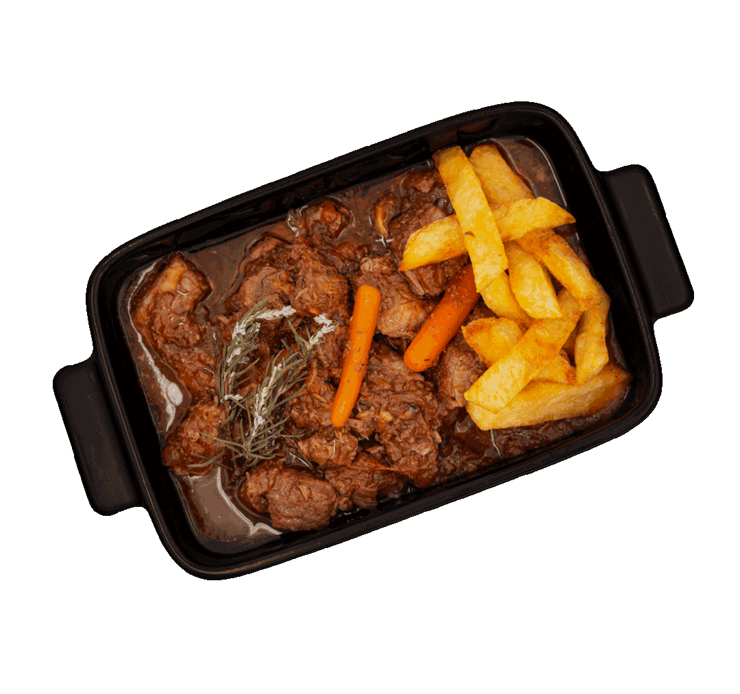 Ragú de Ternera al Vino Tinto